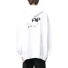 Håndtegnet BB Icon-hettegenser i stor passform «White» 620973TNVQ19040
