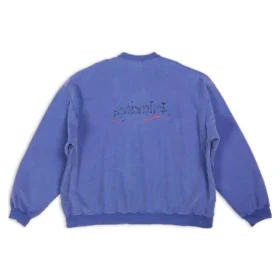 Håndtegnet Political Campaign-oversized-genser «Blue» 720428TNVE84119 Håndtegnet Political Campaign-oversized-genser «Blue» 720428TNVE84119