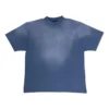 Håndtegnet T-skjorte «Blue» 764235TPVU42671