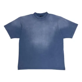 Håndtegnet T-skjorte «Blue» 764235TPVU42671
