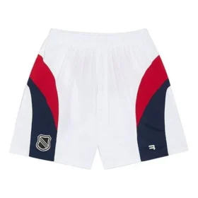 Hockey-shorts med logopatch «White» 657106TKV248090