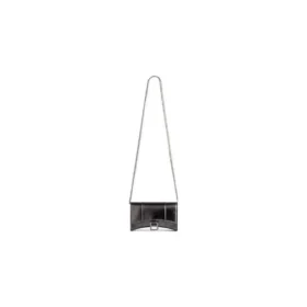 Hourglass-lommebok med kjede, metallisert «Grey» 6560502AAVG1314