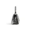 Hourglass Xs-håndveske med kjede-broderi «Silver» 7204712AARN8110