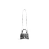 Hourglass Xs-håndveske med kjede-broderi «Silver» 7204712AARN8110