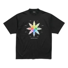 «How Do You Feel»-T-skjorte, medium passform «Black» 764235TQVS31055