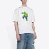 Hulk 2021 MARVEL T-skjorte i medium passform «White» 612966TLV599000