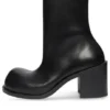 Hummer 90 mm støvletter «Black Leather» 712843WBDO01000