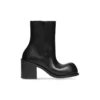 Hummer 90 mm støvletter «Black Leather» 712843WBDO01000