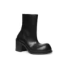 Hummer 90 mm støvletter «Black Leather» 712843WBDO01000