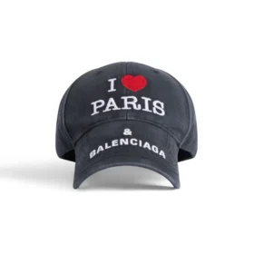 I Love Paris Balenciaga-cap «Black» 811743410B21002