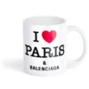 I love Paris Balenciaga-krus «White» 818761T01769000