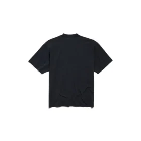 I Love Paris & Balenciaga T-skjorte, medium passform «Black Faded» 764235TRVU91041 I Love Paris & Balenciaga T-skjorte, medium passform «Black Faded» 764235TRVU91041