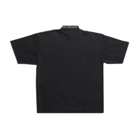 «I Love»-T-skjorte, stor passform «Black» 744439TOVH39034