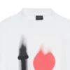 I Love T-skjorte, stor passform «White» 744439TOVH39081