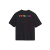 «I Love Techno» brodert, svart 556089TDV201000
