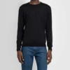 Interlocked BB-genser med trykk på ryggen «Black Blue» 583117T14391710