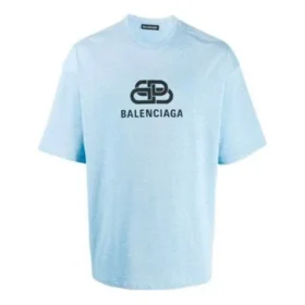 Interlocked BB Regular Fit T-skjorte «Light Blue» 578139TGV755840