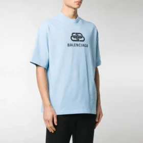 Interlocked BB Regular Fit T-skjorte «Light Blue» 578139TGV755840