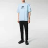 Interlocked BB Regular Fit T-skjorte «Light Blue» 578139TGV755840