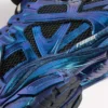 Iriserende Runner-sneaker for menn i blått