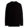 Jacquard-strikket genser med logo «Black» 662728T31661000