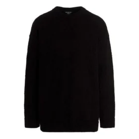 Jacquard-strikket genser med logo «Black» 662728T31661000