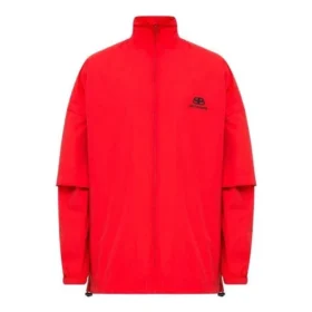 Jakke med dobbel erme og glidelås «Red» 602278TG0116010