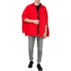 Jakke med dobbel erme og glidelås «Red» 602278TG0116010