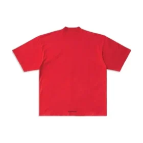 Je t’aime T-skjorte Large Fit «Red» 744439TOVM75871