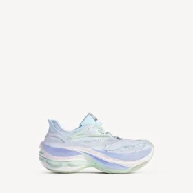 Jet-sneakers for kvinner i lyseblå/lilla/lime