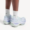 Jet-sneakers for kvinner i lyseblå/lilla/lime