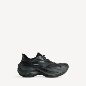Jet-sneakers for kvinner i svart