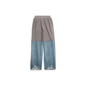 Joggebukse med lapper «Grey Indigo» 745264TNW014012