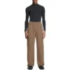 Joggebukser i bomull med brodert logo «Brown» 674594TMVF57761