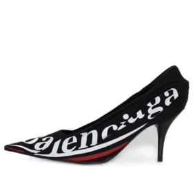 Kampanjelogo-pumps «Svart» 495777W06001091