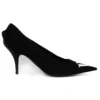 Kampanjelogo-pumps «Svart» 495777W06001091