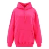Klassisk logo, minimalistisk ensfarget Hettegensere i rosa 570798THV775630
