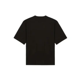 Klassisk logo, stor, kort ermet, unisex, svart 620941TIV501070