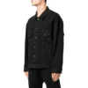 Klesutleie Denimjakke med boksaktig passform «Black» 675206TEW051105