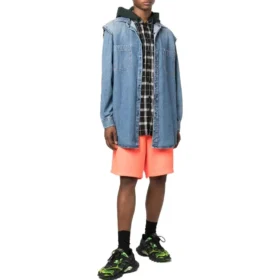 Knelange Track-shorts «Orange» 657062TKVG97005
