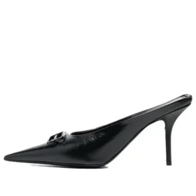 Knife BB Leather Mules «Black» 694722WBBI21000