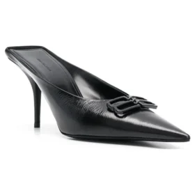 Knife BB Leather Mules «Black» 694722WBBI21000