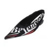 Knife Slingback Logo Print Casual Flats «Black» 500619W06001091