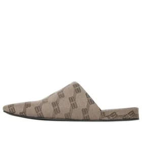 Koselige Mules «BB Monogram Brown» 636605W2I103020