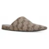 Koselige Mules «BB Monogram Brown» 636605W2I103020