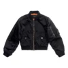 Krympet bomberjakke «Black» 746478TYD311000