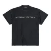 Kun for internt bruk Inside-out T-skjorte «Black» 787358TQVU21083