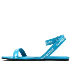 Lærsandaler «Blue» 551154WA7614441