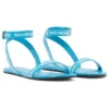 Lærsandaler «Blue» 551154WA7614441