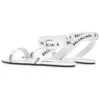 Lærsandaler «White» 551154WA7619061